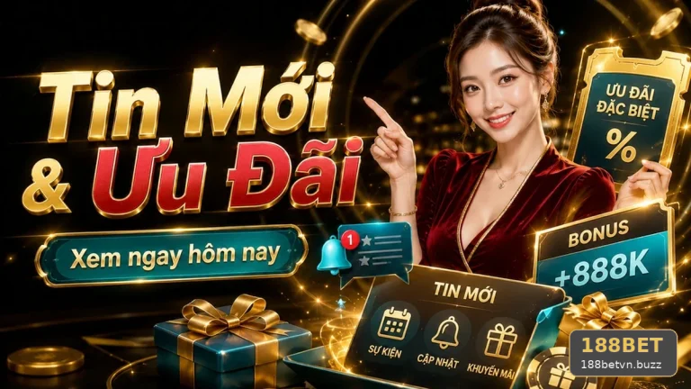 Khuyến Mãi 188BET Tại 188betvn.buzz: Đọc Chi Tiết Giao Diện Tin Mới, Ưu Đãi Và Điều Kiện Khuyến Mãi – Quản Lý Ngân Sách Khi Sử Dụng Khuyến Mãi Có Trách Nhiệm Qua Góc Kiểm Chứng Theo Tên Miền