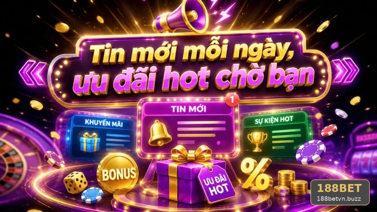 Khuyến Mãi 188BET Tại 188betvn.buzz: Đọc Chi Tiết Giao Diện Tin Mới, Ưu Đãi Và Hướng Dẫn Xác Minh Tài Khoản Bảo Vệ Thông Tin Cá Nhân — Góc Kiểm Chứng Theo Tên Miền