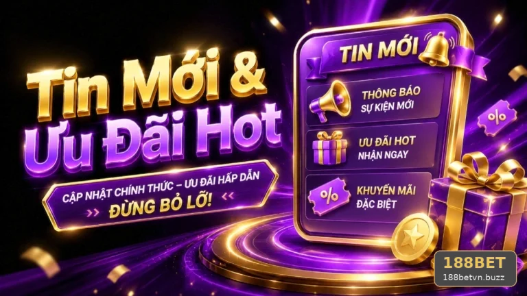 Khuyến Mãi 188BET Tại 188betvn.buzz: Câu Hỏi Thường Gặp Về Tin Mới, Ưu Đãi Và Điều Kiện Nhận Thưởng – Góc Kiểm Chứng Theo Tên Miền Phân Biệt Giá Trị Hiển Thị Với Giá Trị Thực Sau Điều Kiện