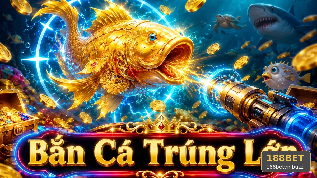 Hiệu ứng ánh sáng trang trí trên guồng quay slot